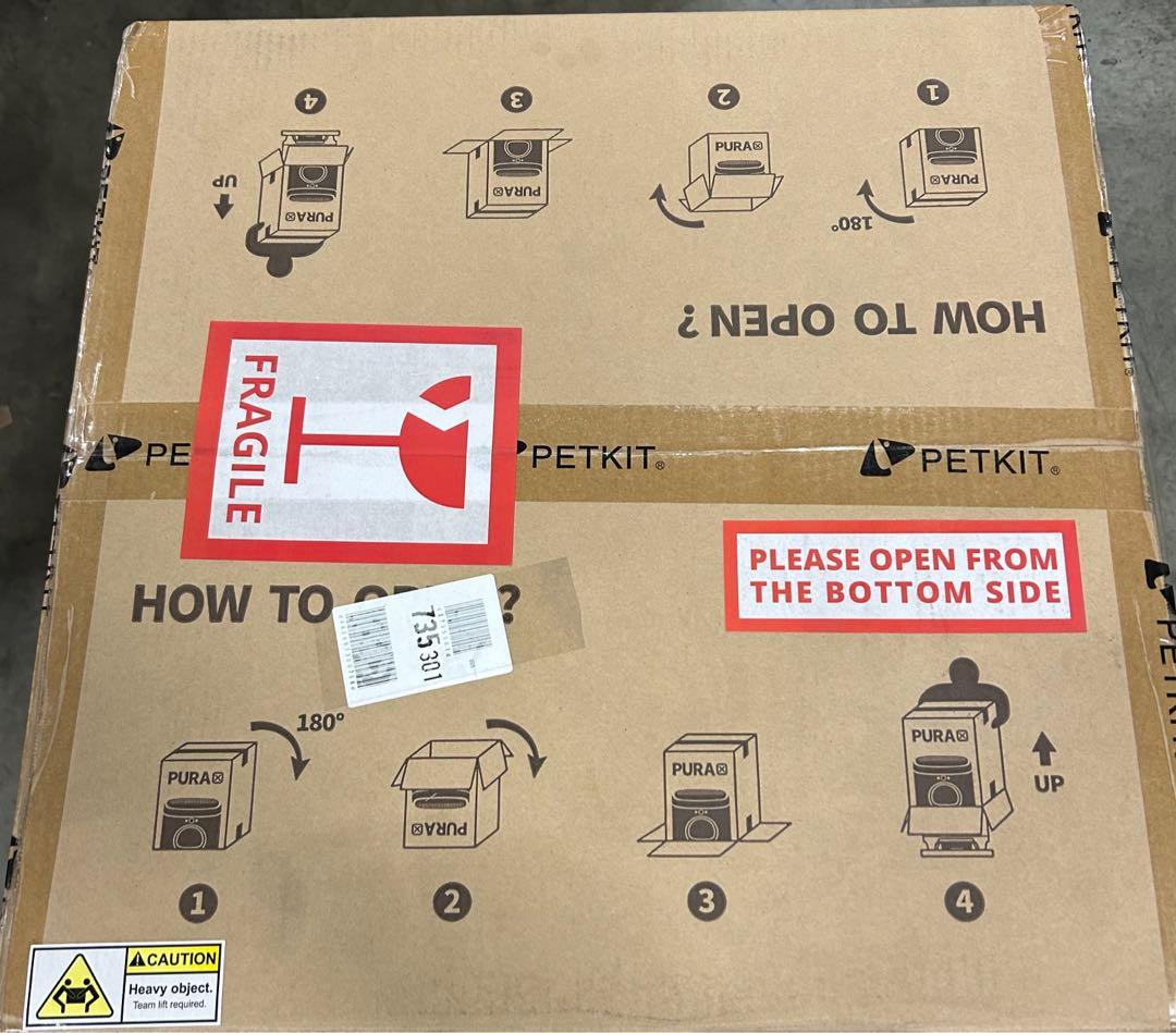育*)様 PETKIT PURA X 自動掃除猫トイレ 未使用品