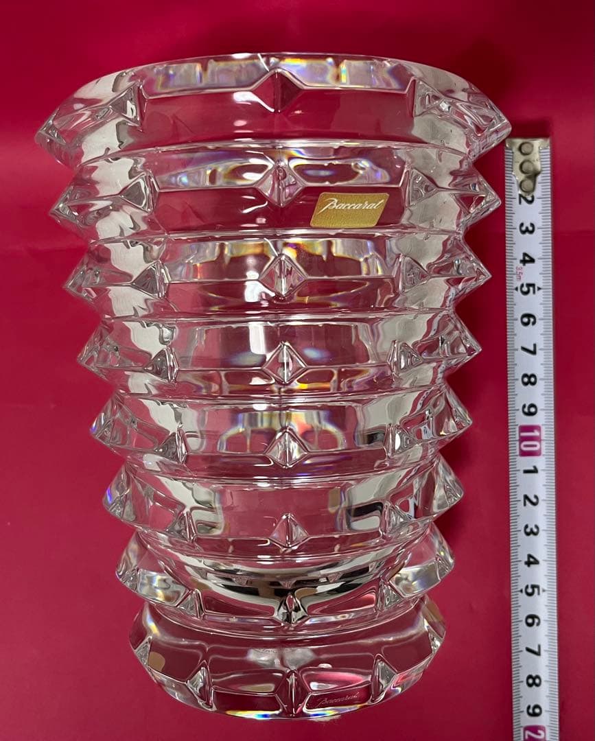 【即決価格】バカラ Baccarat アルルカン ラウンドベース H約20cm