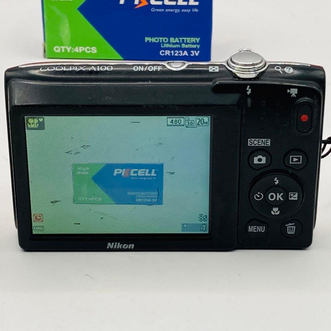 動作確認済 Nikon COOLPIX A100 デジカメ