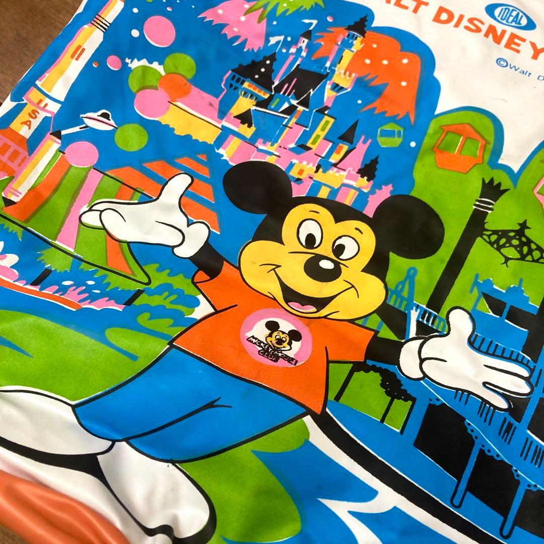 70's ビンテージ Disney ミッキー ビーチバッグ vintage