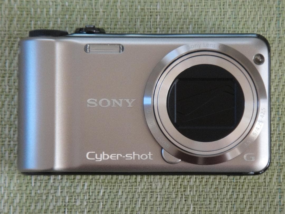 SONY デジタルカメラ　DSC-HX5V　ゴールド色　新品バッテリ付