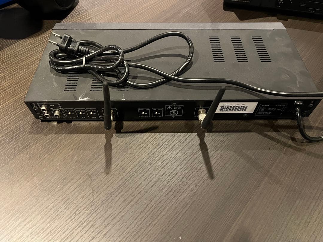 JOYSOUND WT-8700 ワイヤレスマイク受信機