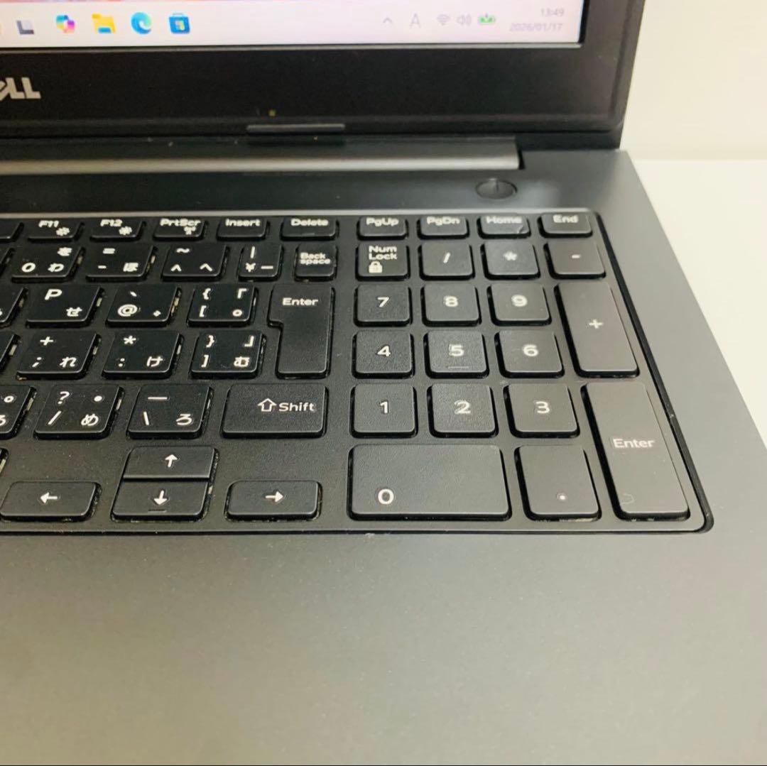 Dell ノートPC Win11 SSD256GB