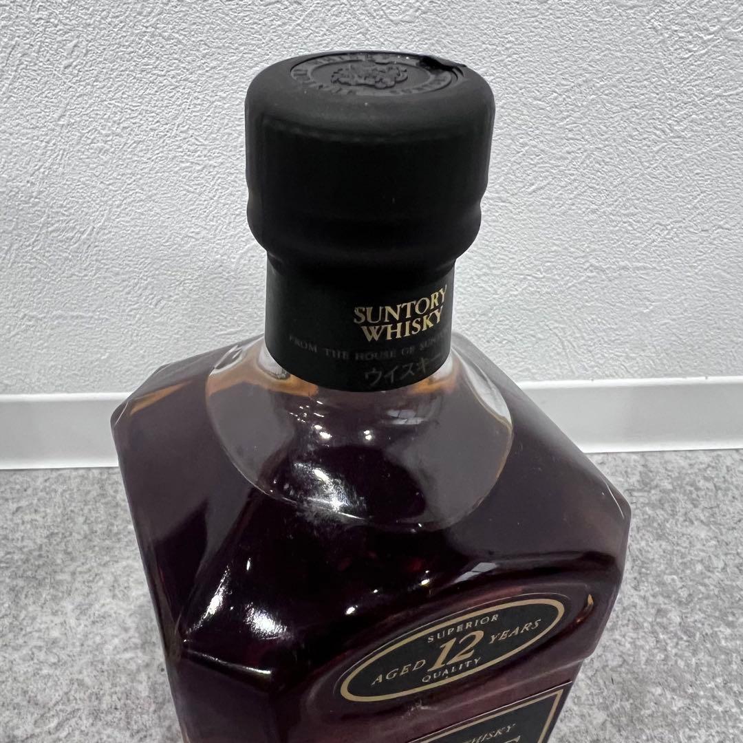未開栓 SUNTORY CREST 12年 サントリー ウィスキー 古酒
