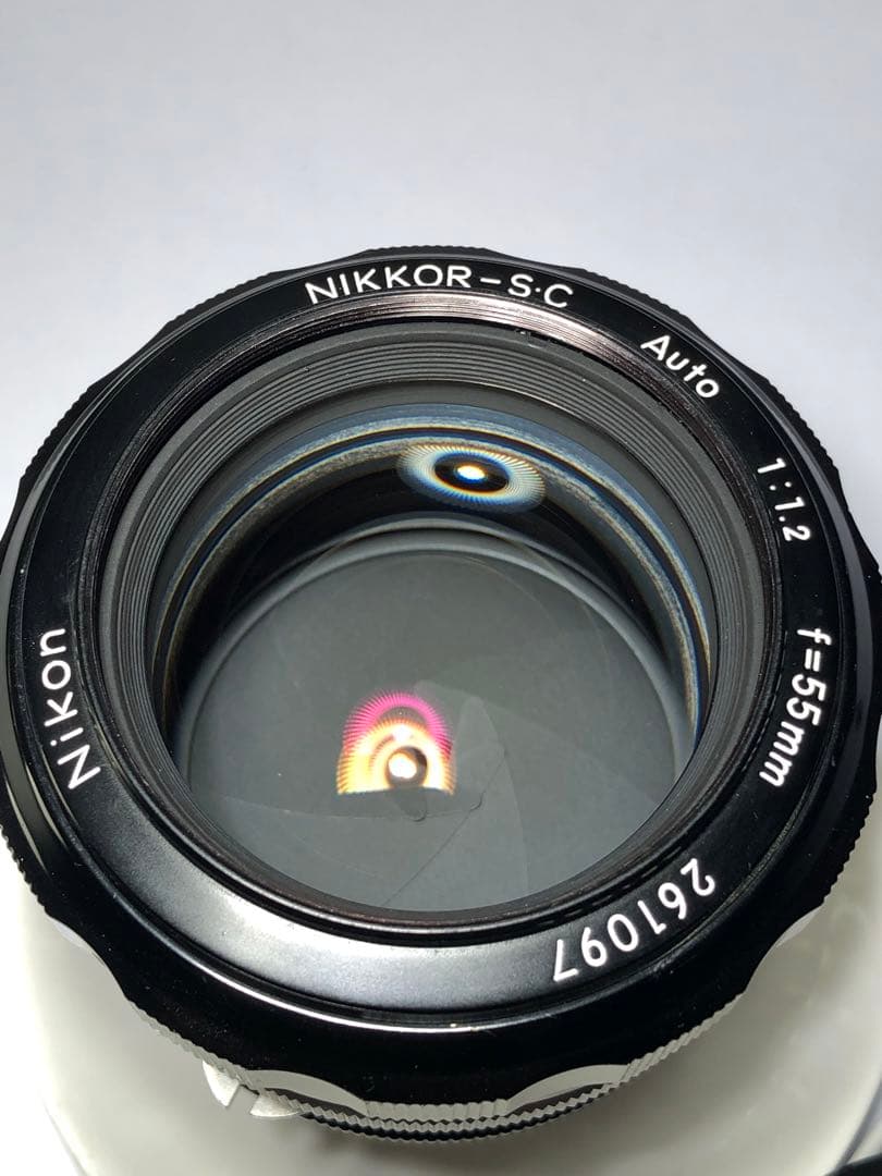 Nikon nikkor s c 55mm f1.2 fマウント