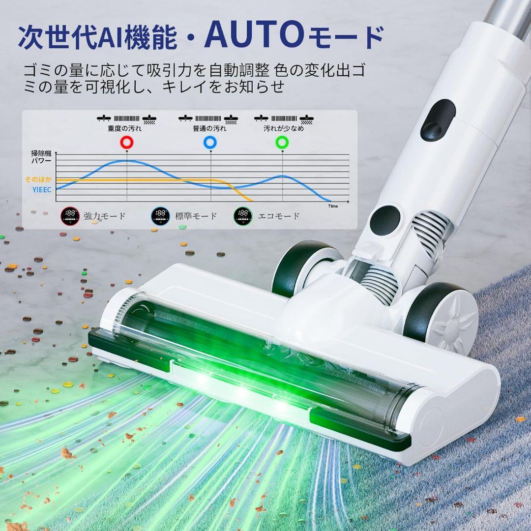 新品未使用品♥ 新品コードレス掃除機 2025最新モデル 強力吸引 LED液晶