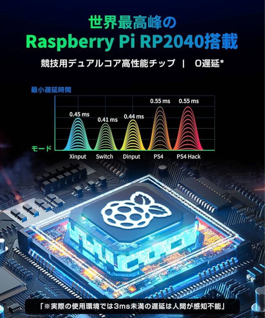 アケコン⭐️レバーレス コントローラー PC PS PS4 PS3 Switch