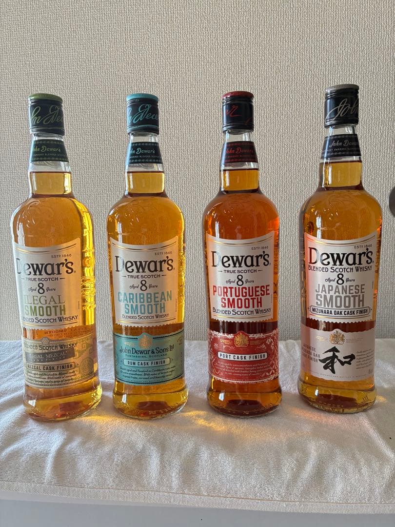 Dewar's 8年熟成ウイスキー4本セット