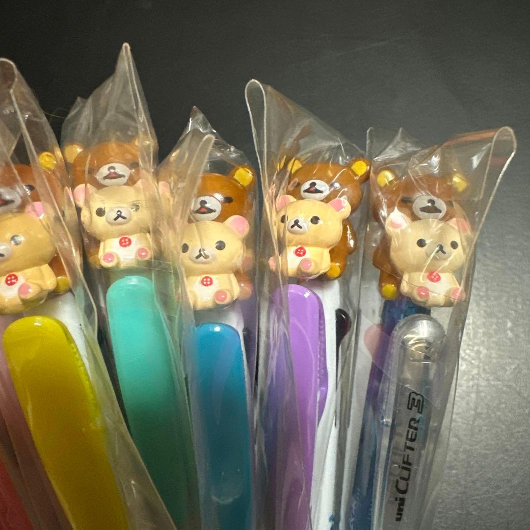 リラックマ　3色ボールペン8本セット