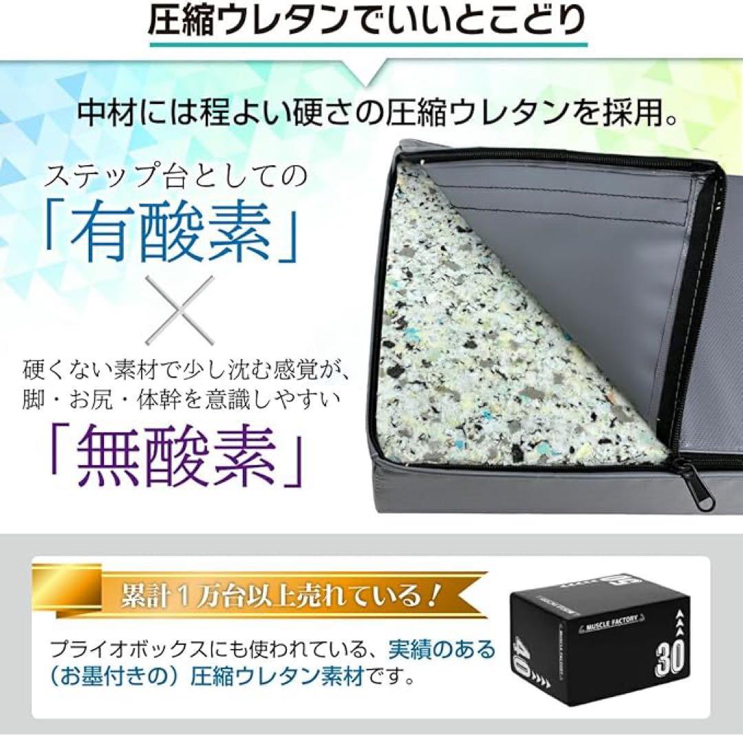 ブラック 3層エクササイズマット