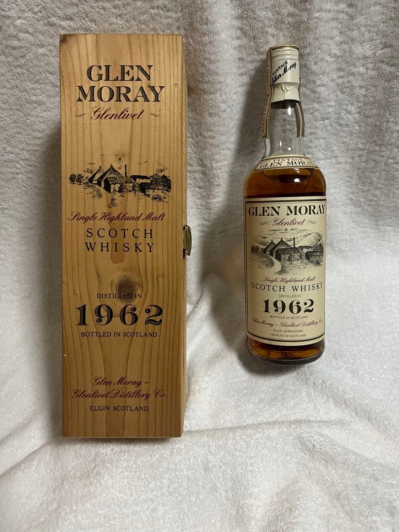 GLEN MORAY 1962 スコッチウイスキー 木箱入り