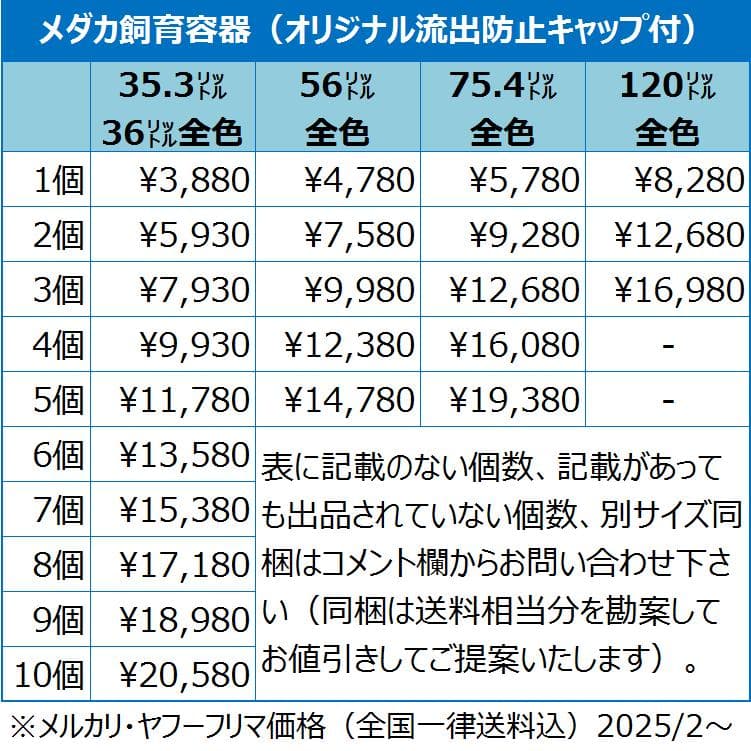 海*牛様 【訳あり品オークション特価】メダカ飼育ケース 75㍑黒x2個 オーバー