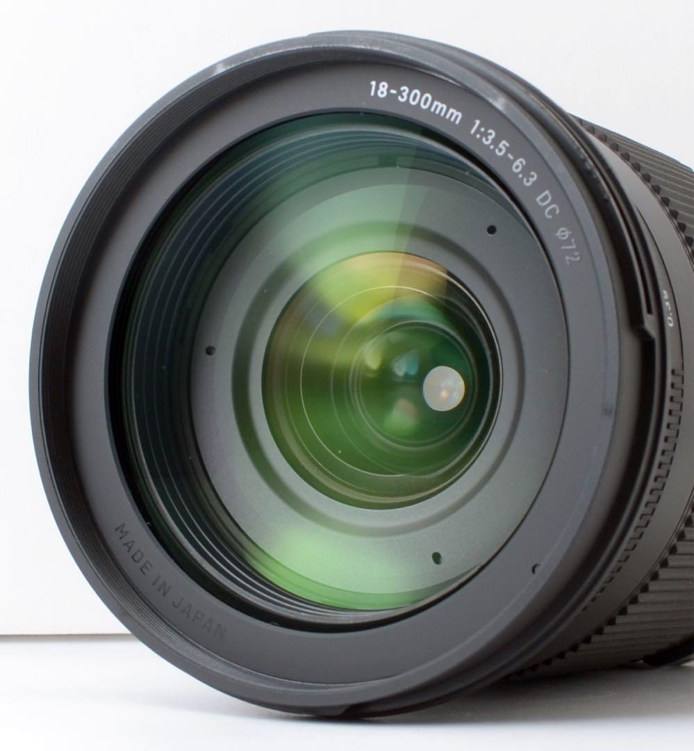 ジャンク品！SIGMA 18-300mm DC OS HSM★Canon用