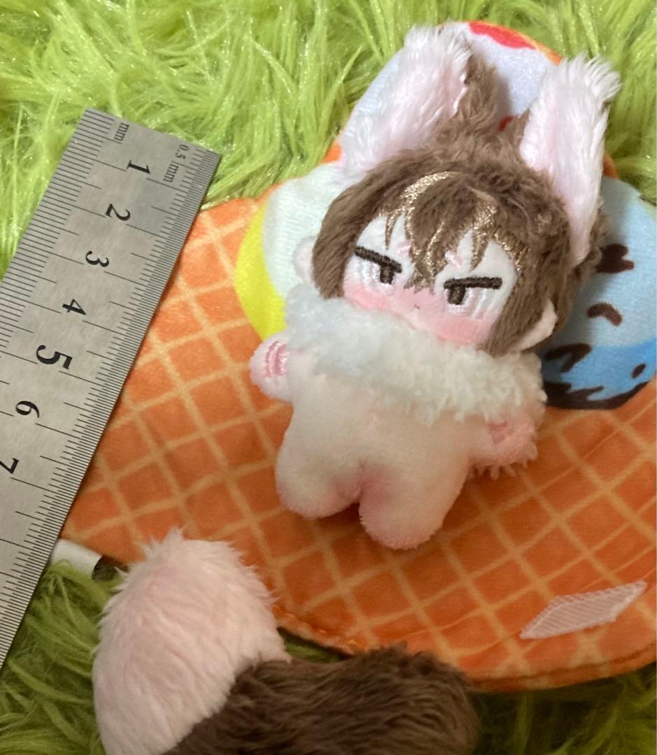 自作ぬいぐるみ・イチゴチョコミルクくん