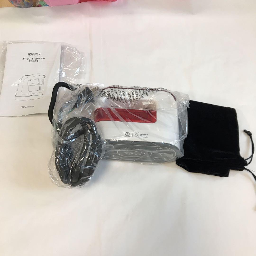 スチームアイロン,ver 衣類スチーマー レッド