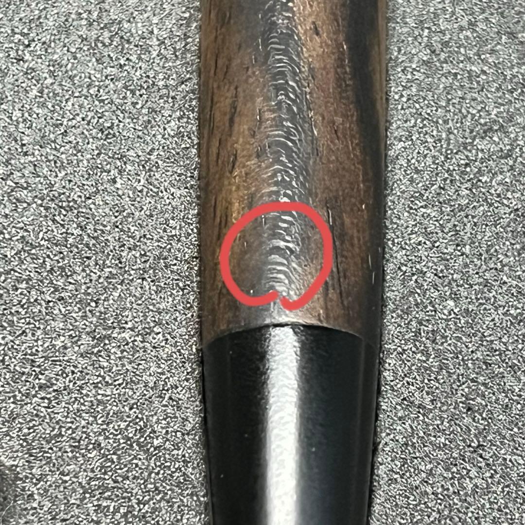 野原工芸 特上黒柿 シャープペンシル0.5mm シルバー金具