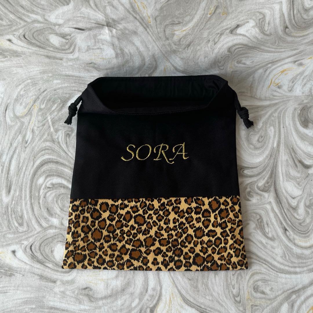 オーダー商品☆イニシャル、お名前刺繍入り　入学、入園セット♡