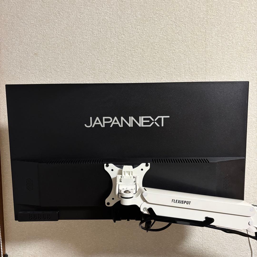 JAPANNEXT 27 モニター　FlexiSpot F8L モニターアーム