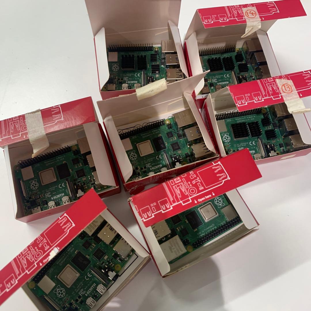 RaspberryPi4 Model B 4GB RAM 7個まとめて