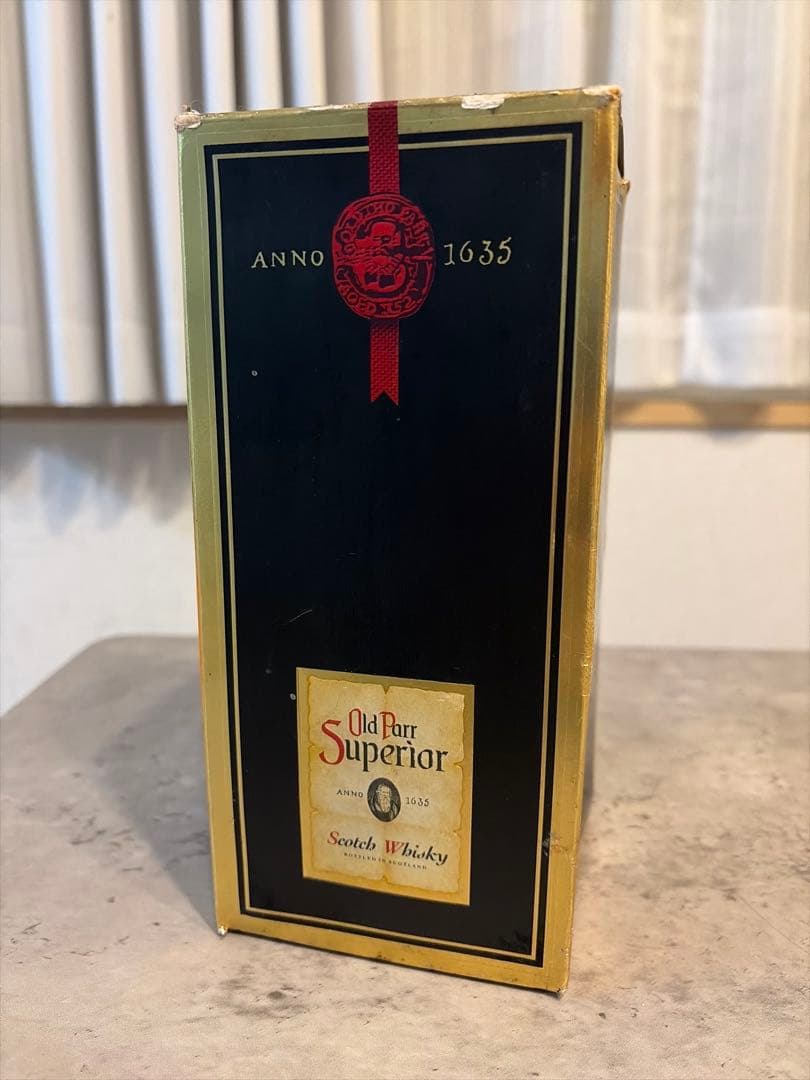 Old Parr Superior スコッチウイスキー 43度 750ml