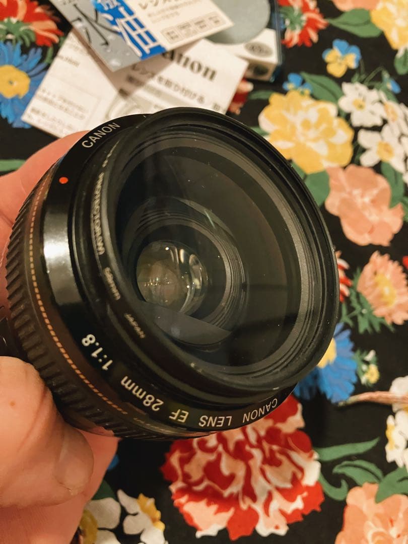【名品】Canon EF 28mm f/1.8 単焦点レンズ