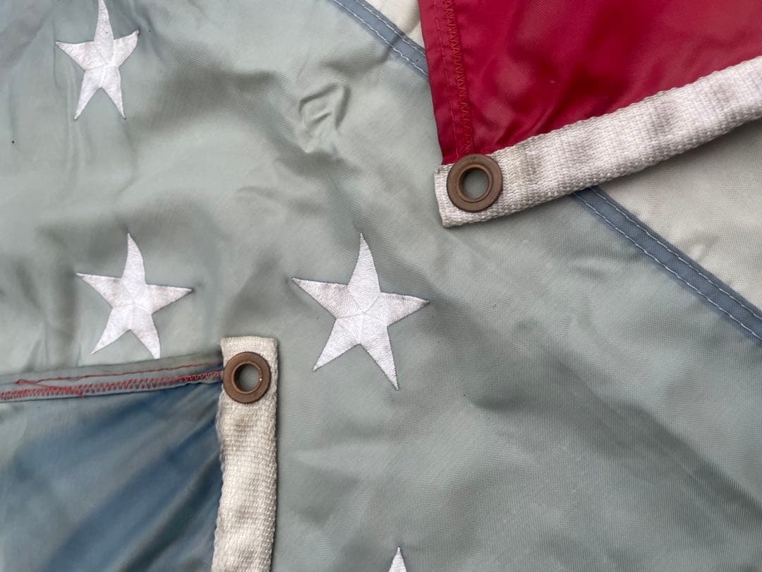 70s USA 星条旗　ビンテージ　フラッグ　国旗　flag