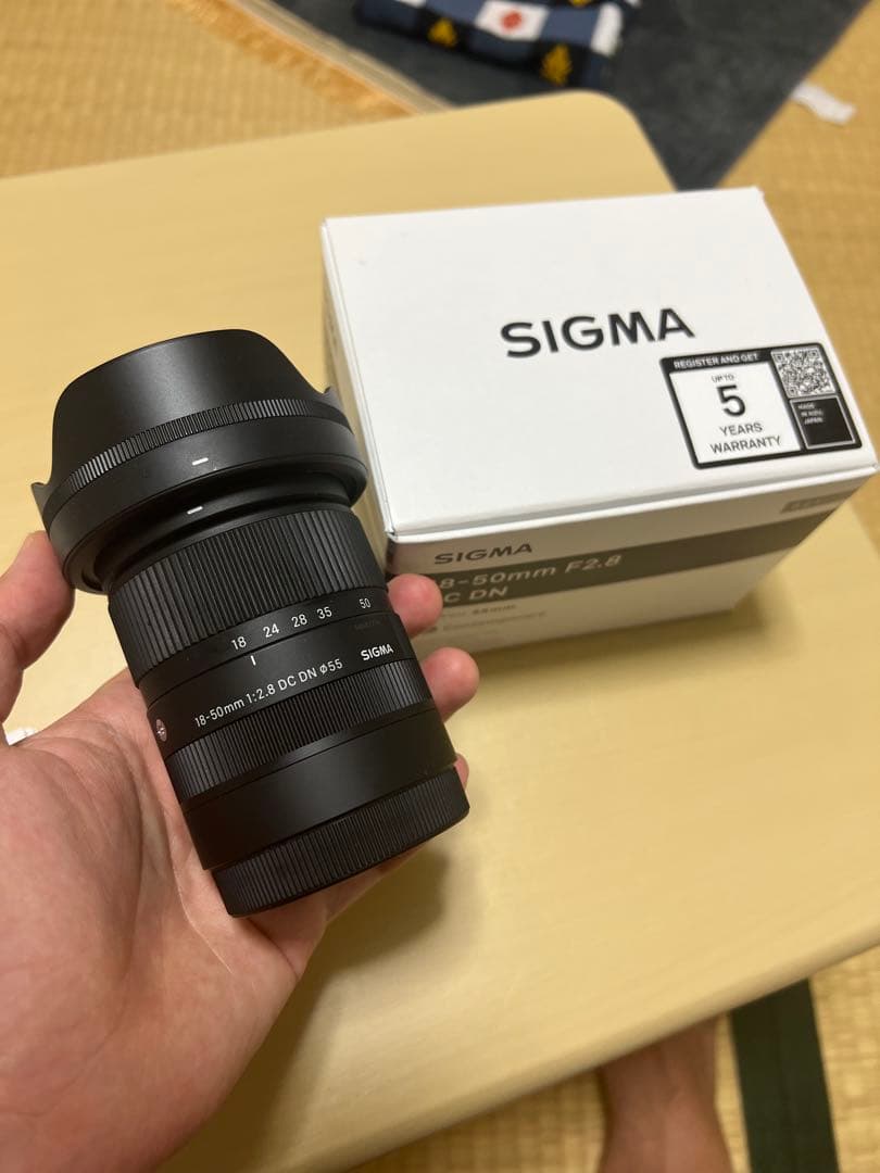 SIGMA 18-50mm F2.8 DC DN レンズ