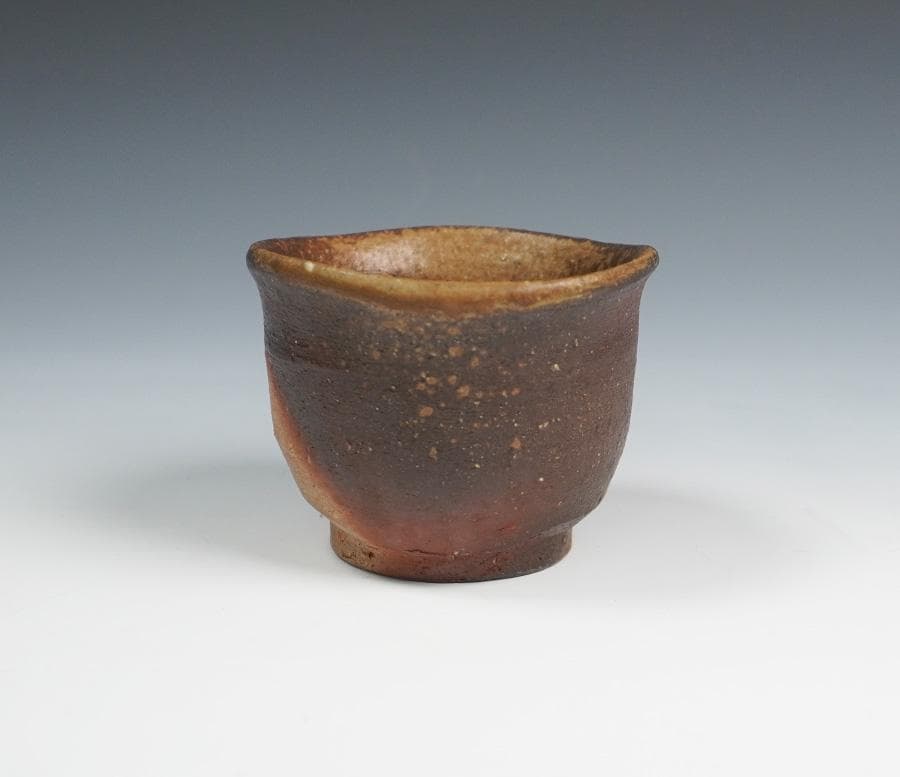 小西陶蔵 備前酒呑 ぐいのみ 盃 共箱 酒器