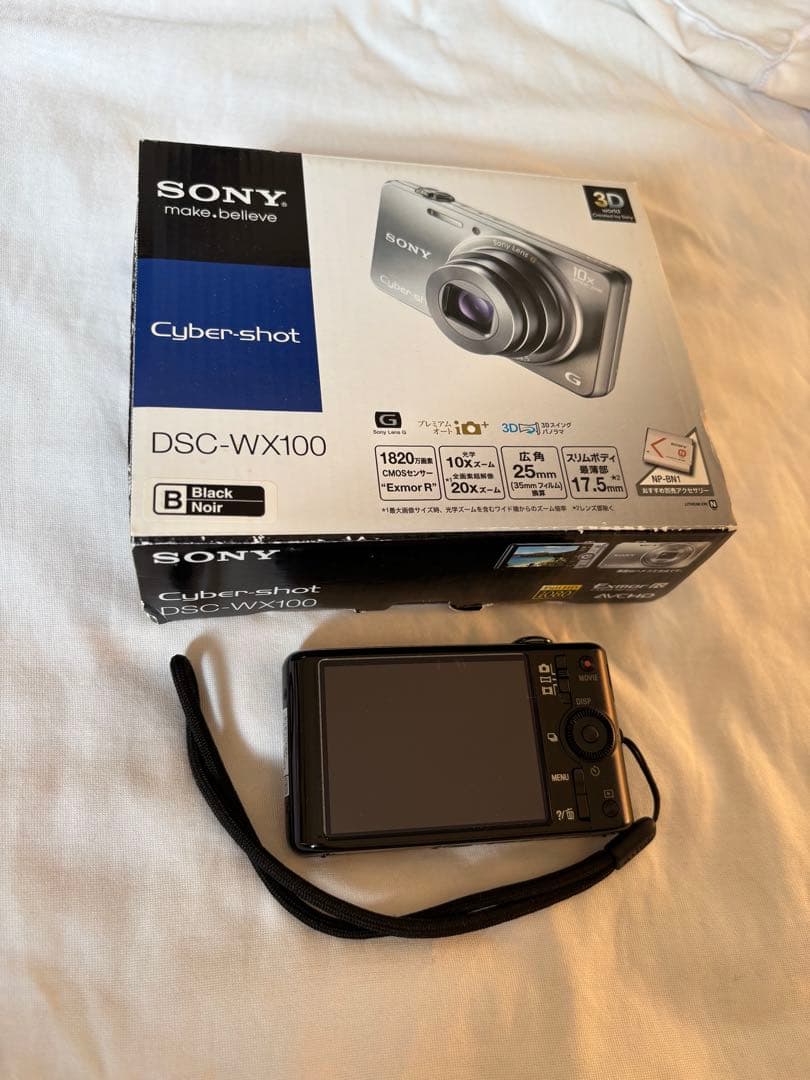 Sony Cyber-shot DSC-WX100 コンパクトデジタルカメラ