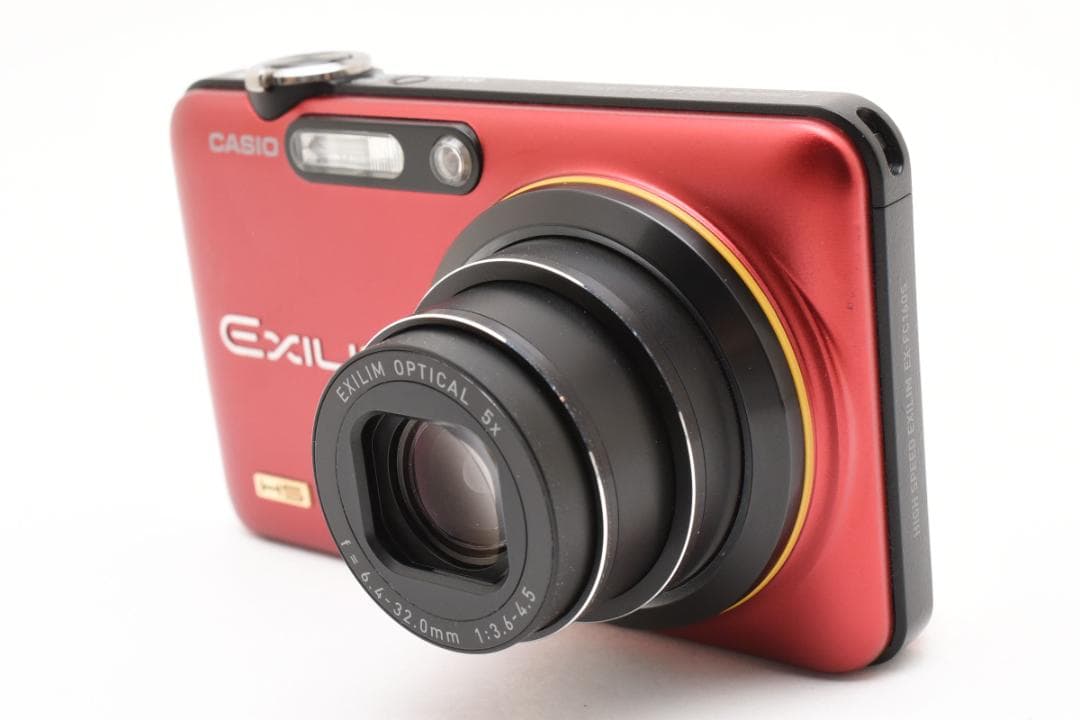 【極美品】CASIO EXILIM EX-FC160S レッド　動作OK