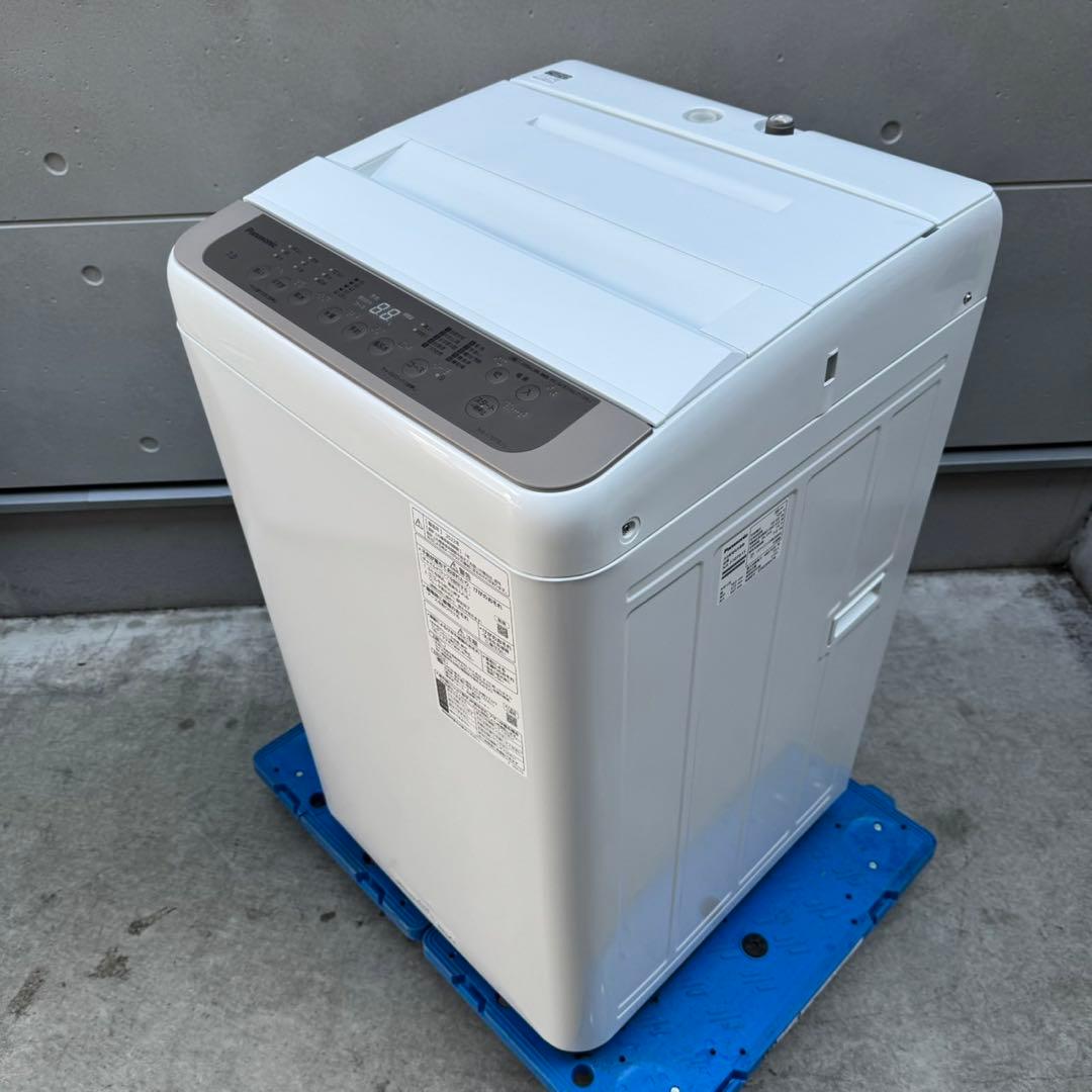 291⭐️2022年製美品★パナソニック　洗濯機　7KG 大型　一人暮らし