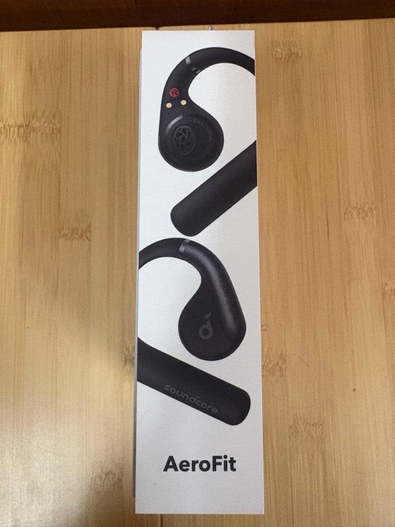 Anker soundcore ワイヤレスイヤホン AeroFit 黒IP57