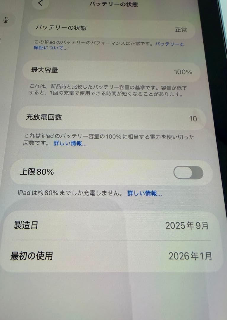 【極美品】iPad mini (A17 Pro) 512GB ブルー