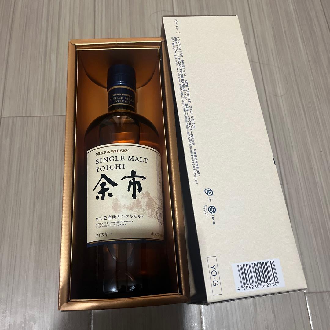 シングルモルト　余市　箱付き