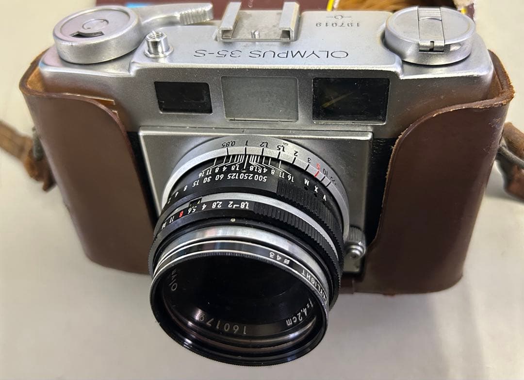 OLYMPUS 35-S フィルムカメラ レンジファインダー 動作未確認 現状品