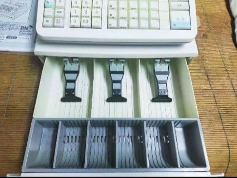 カシオレジスター　TE-2800　フル設定無料25部門　280003