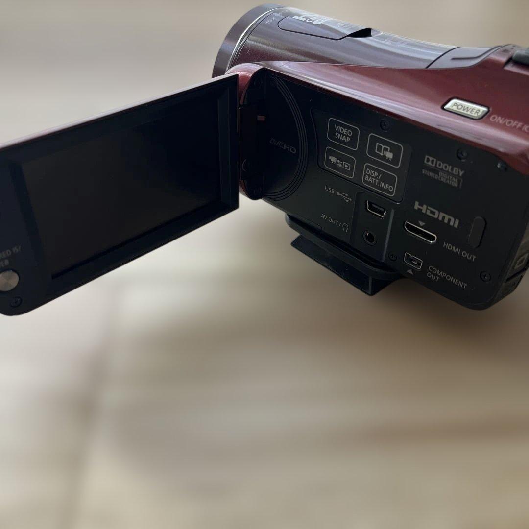 Canon HDビデオカメラ iVIS HF M41 レッド