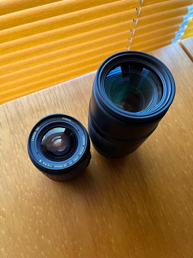 Canon Zoom Lens EF 28-90mm/100-200mm 2本