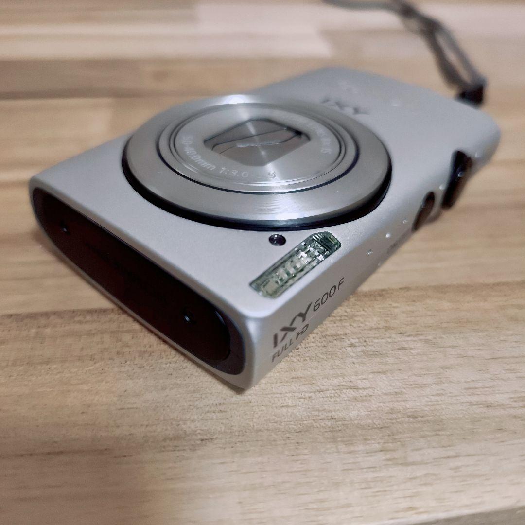 極美品 Canon IXY 600f シルバー コンパクトデジタルカメラ 箱付き