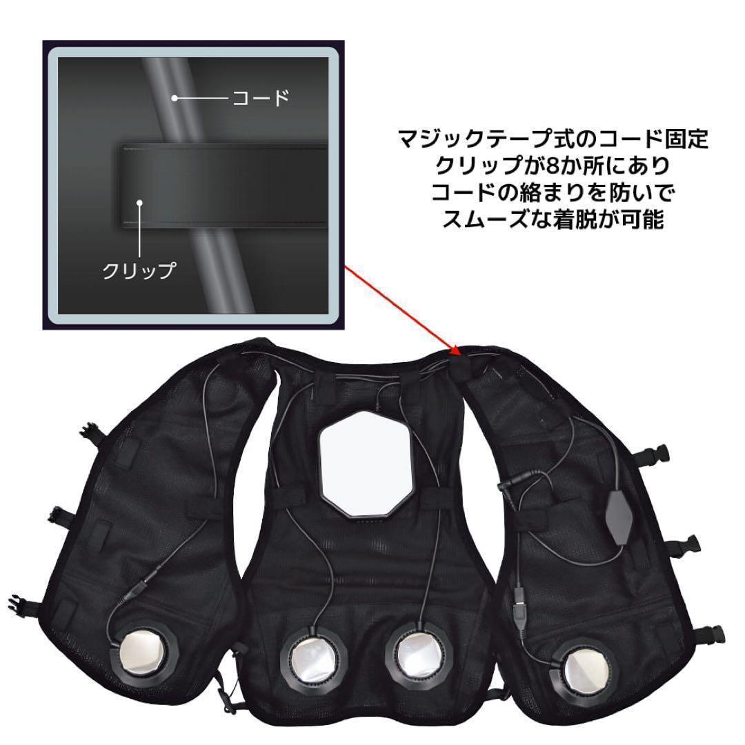 ワークマン　ウィンドコアアイス×ヒーターペルチェベストPRO2　847