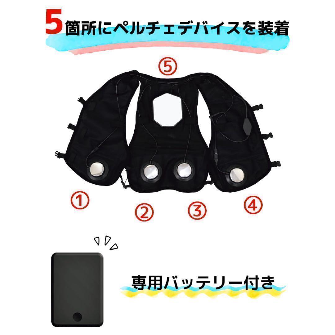 ワークマン　ウィンドコアアイス×ヒーターペルチェベストPRO2　847