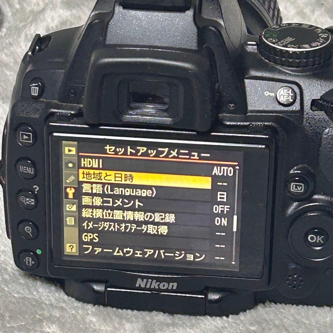 【動作品　美品】Nikon D5000 レンズキット　シャッター回数7542