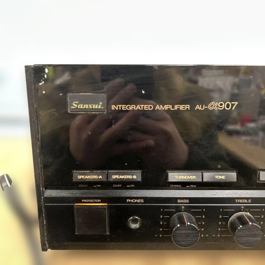SANSUI AU-α907 インテグレーテッドアンプ　現状品通電済　動作未確認