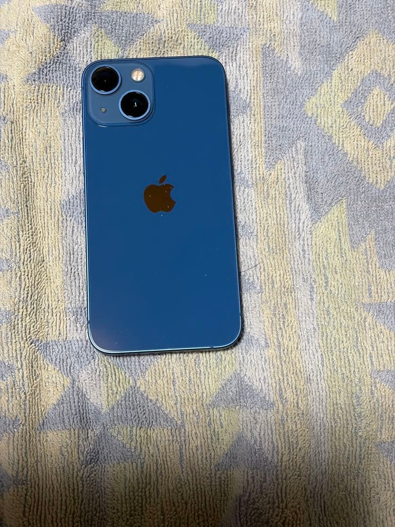 Apple iPhone 13 miniブルー　128GB 本体　85%