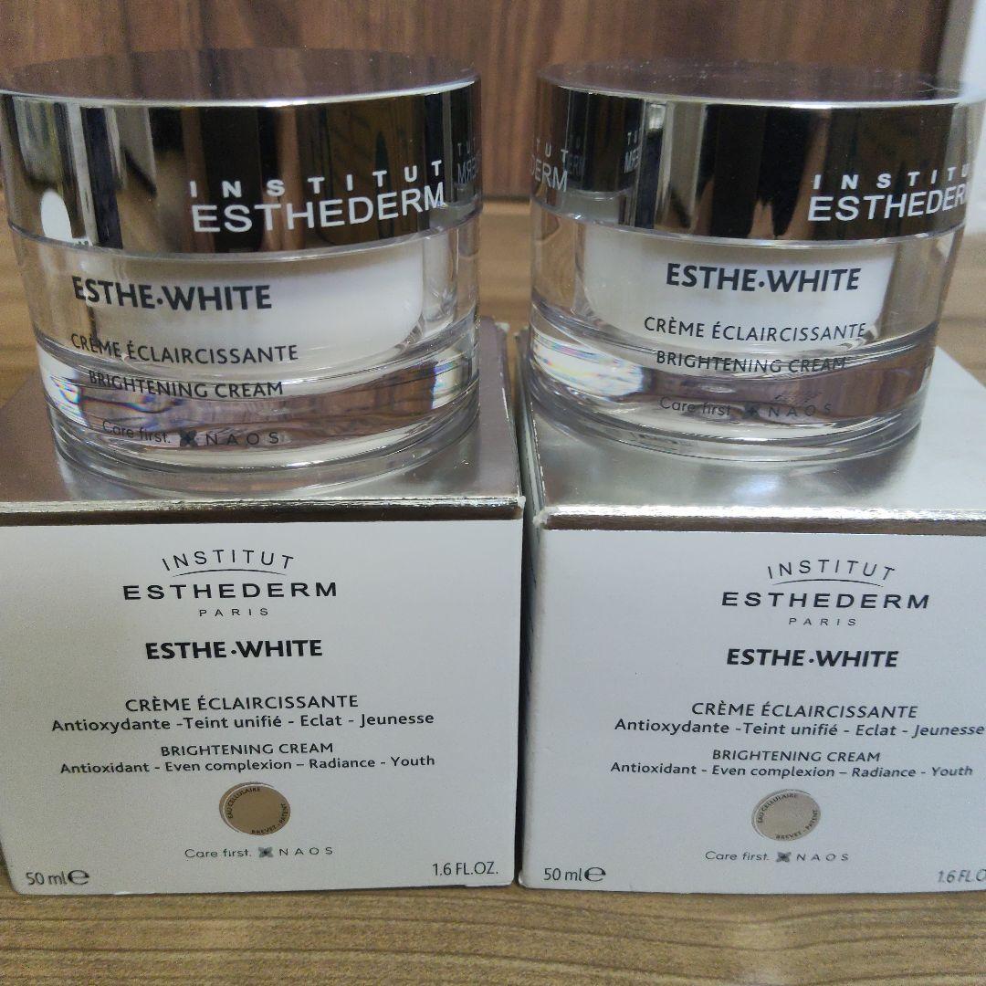新品未開封Esthederm Esthe.White デイ&ナイトクリーム　2個
