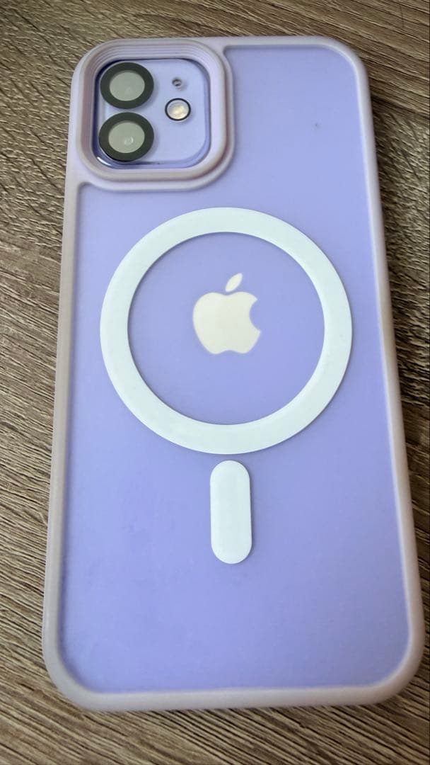 iPhone 12 128GB パープル MagSafeケース＋ガラスフィルム付