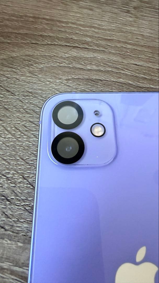 iPhone 12 128GB パープル MagSafeケース＋ガラスフィルム付