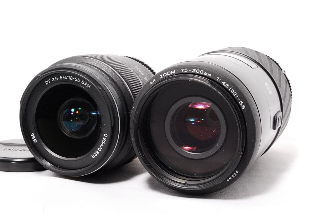 すぐ使える◆SONY α65◆一眼レフカメラ◆標準＆超望遠レンズ◆スマホ転送OK