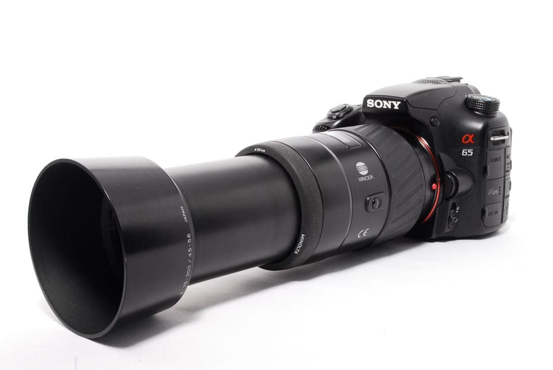 すぐ使える◆SONY α65◆一眼レフカメラ◆標準＆超望遠レンズ◆スマホ転送OK