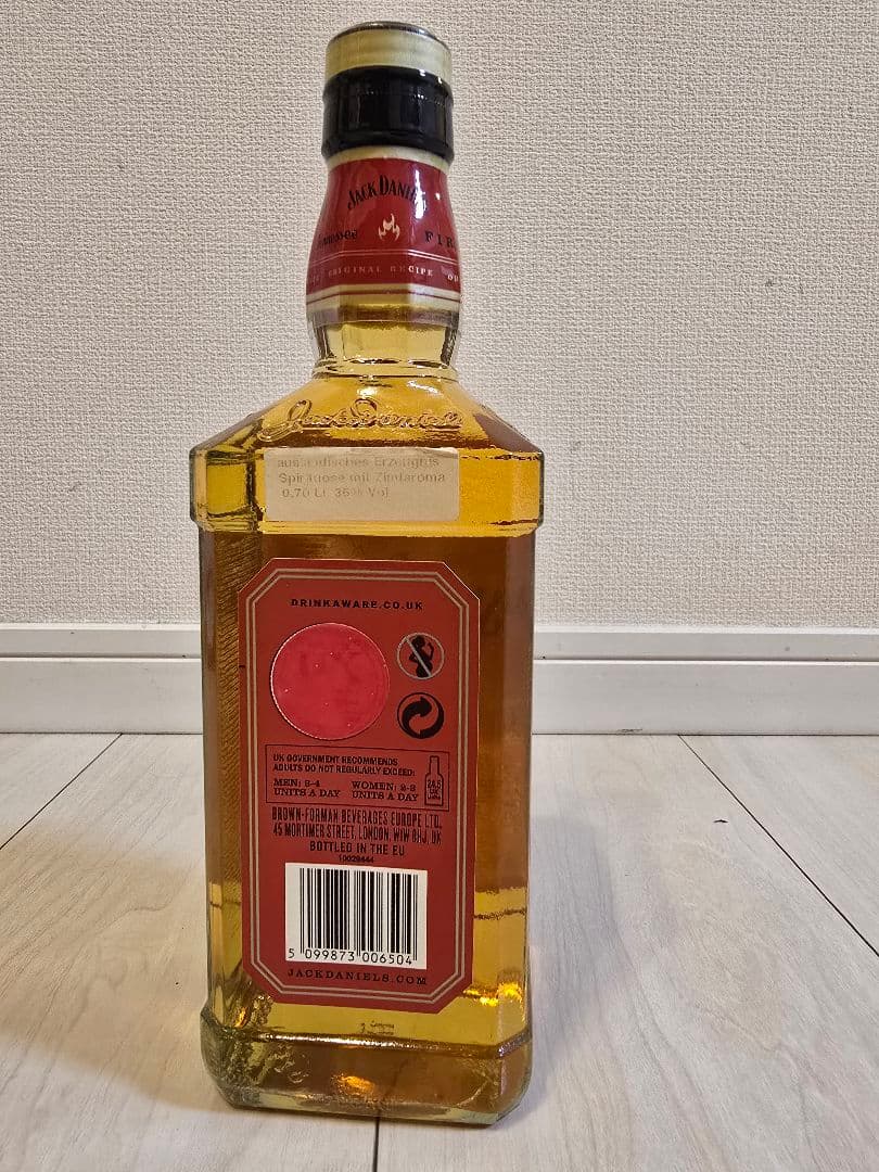 ジャックダニエル　テネシーファイヤー